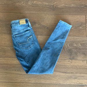 AEO Jeans, Super Stretch, Size 00 Regular